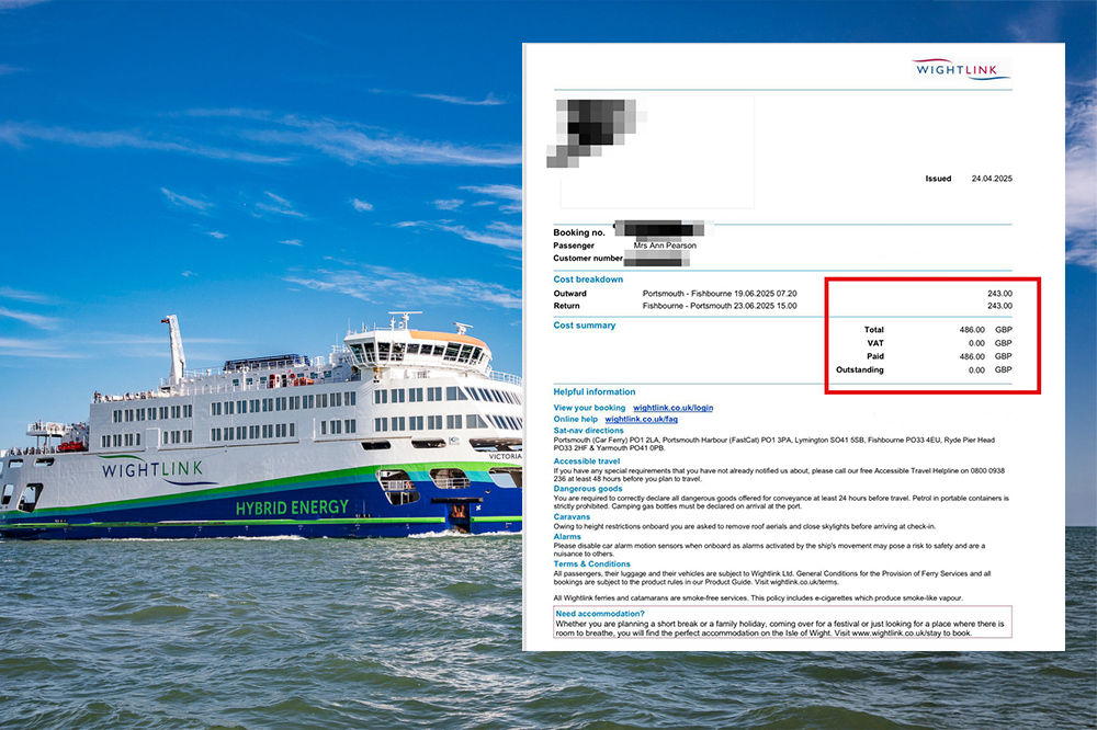 FURY AS WIGHTLINK RETURN FARE ‘NEARS £500’ FOR ISLE OF WIGHT FESTIVAL